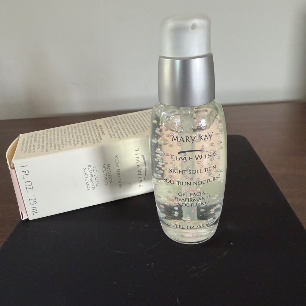 Mary Kay TimeWise Night Solution Gel Facial Reafirmante 1 fl oz 29 ml New in Box